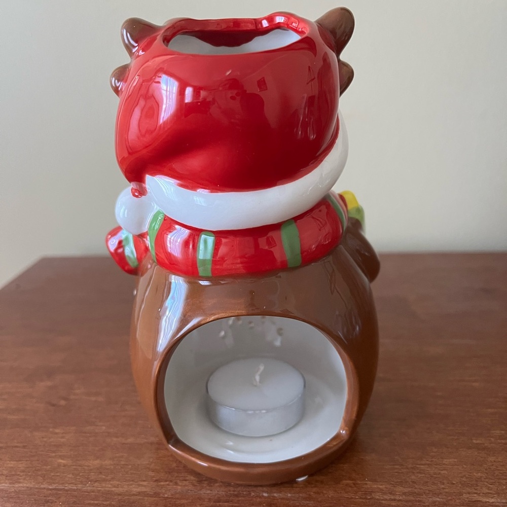 Santa Dog tea light - Picture 3 of 3